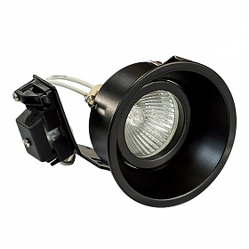 Светильник точечный встраиваемый декоративный под заменяемые галогенные или LED лампы Lightstar Domino 214607 - фото и цены