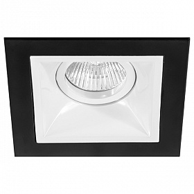 Комплект из встраиваемого светильника и рамки Lightstar Domino D51706 - фото и цены