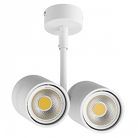 Светильник точечный накладной под заменяемые галогенные или LED лампы Lightstar Rullo 214446 - фото и цены