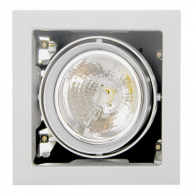 Светильник точечный встраиваемый декоративный под заменяемые галогенные или LED лампы Lightstar Cardano 214110 - фото и цены