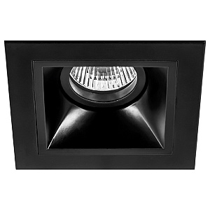 Комплект из встраиваемого светильника и рамки Lightstar Domino D51707 - фото и цены