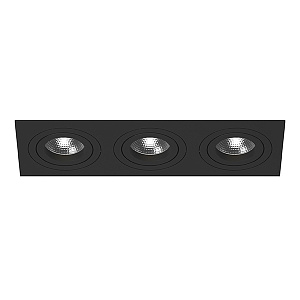 Комплект из встраиваемого светильника и рамки Lightstar Intero 16 i537070707 - фото и цены