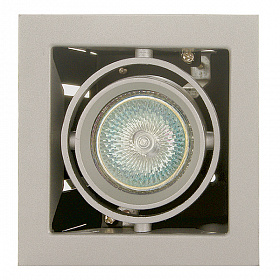 Светильник точечный встраиваемый декоративный под заменяемые галогенные или LED лампы Lightstar Cardano 214017 - фото и цены