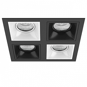 Комплект из светильников и рамки Lightstar Domino D54706070607 - фото и цены
